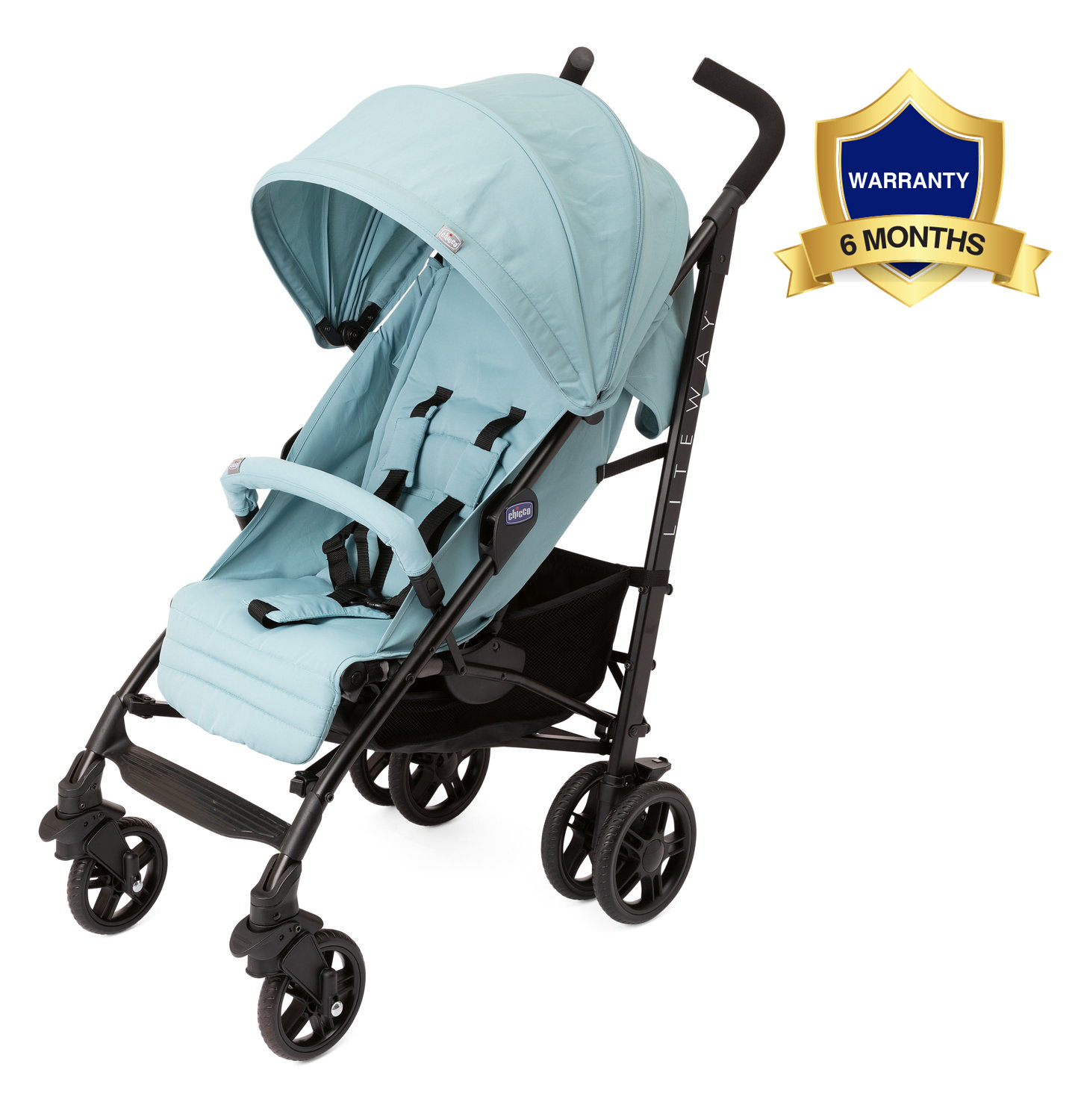 Lite Way 4 Stroller (Hydra, Blue)-Hydra